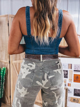 Load image into Gallery viewer, Drew Denim Tank
