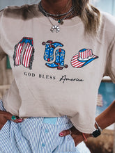Load image into Gallery viewer, God Bless America Tee
