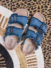 Load image into Gallery viewer, Denim Daze Sandals
