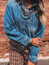 Load image into Gallery viewer, Buster Denim Top

