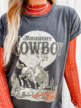 Load image into Gallery viewer, Midnight Cowboy Tshirt Dress
