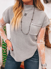 Load image into Gallery viewer, Codie Sweater Top (Grey)
