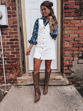 Load image into Gallery viewer, Jasper Dress (White Denim)
