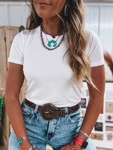 Load image into Gallery viewer, Brandie Tee (White)
