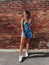 Load image into Gallery viewer, Denim Checks Overalls
