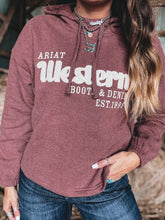 Load image into Gallery viewer, Ariat Essential Hoodie (Russet Heather)
