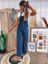 Load image into Gallery viewer, Danity Denim Overalls
