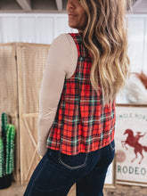Load image into Gallery viewer, Fireside Flannel Tank
