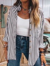 Load image into Gallery viewer, Riley Button Up (Black)
