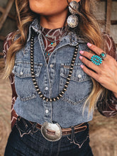 Load image into Gallery viewer, Dierks Denim Vest
