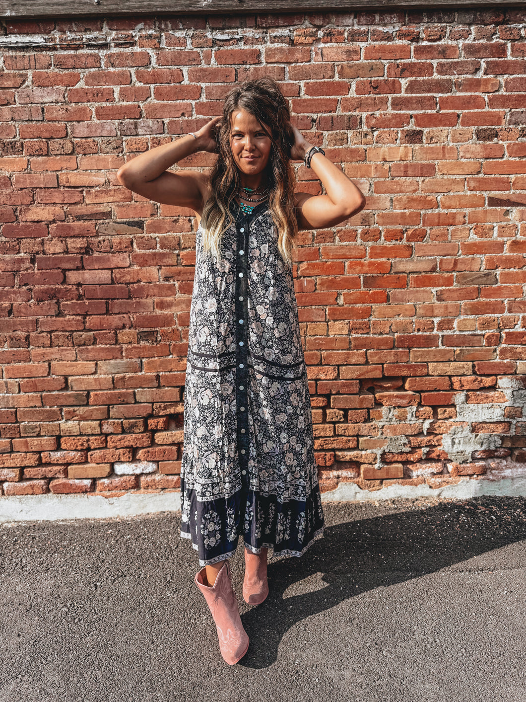 Rosalynn Dress (Dark Mix)