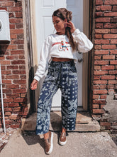 Load image into Gallery viewer, Bindi Barrel Pants (Paisley)
