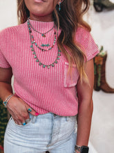 Load image into Gallery viewer, Codie Sweater Top (Pink)
