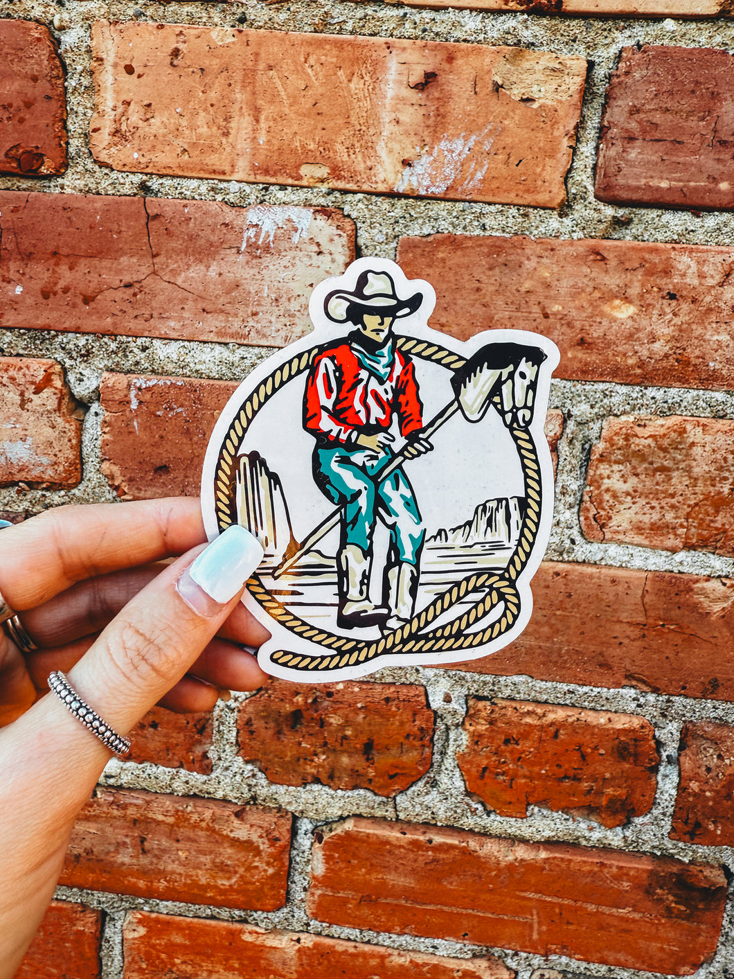 Stick Horse Sticker