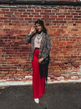 Load image into Gallery viewer, Classy Cowgirl Trouser (Red)
