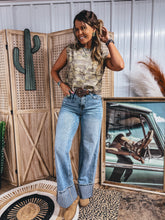 Load image into Gallery viewer, Camo Girlie Top
