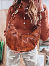Load image into Gallery viewer, Crescent Cowgirl Purse (Brown)
