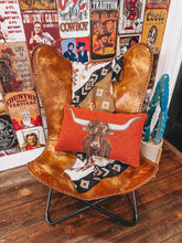 Load image into Gallery viewer, Lenny Longhorn Pillow
