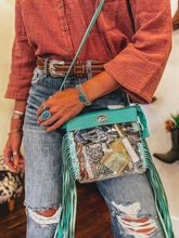 Load image into Gallery viewer, Evaline Purse (Turquoise)
