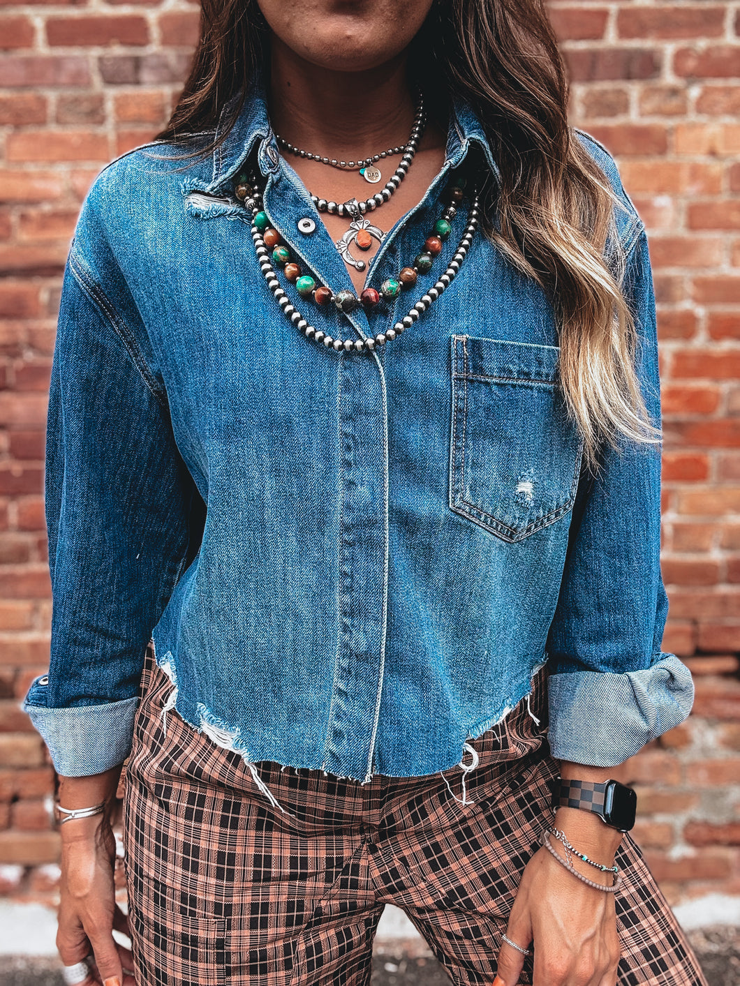 Buster Denim Top