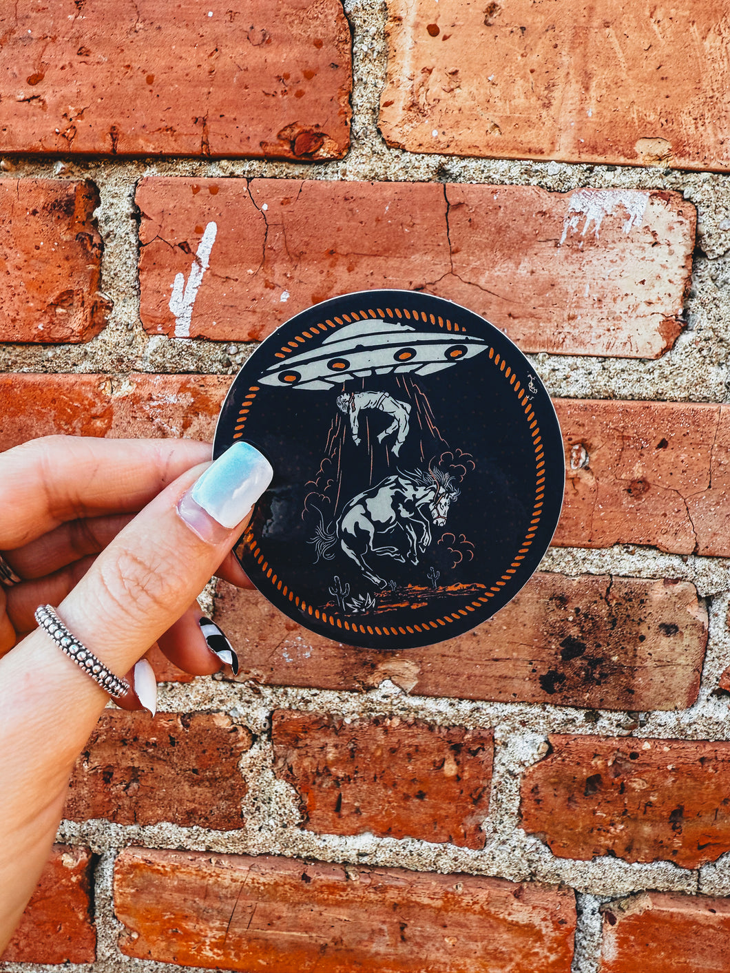 Space Cowboy Sticker