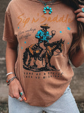 Load image into Gallery viewer, Sip n&#39; Saddle Tee
