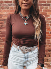 Load image into Gallery viewer, Shelby Top (Brown)
