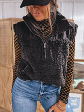 Load image into Gallery viewer, Teddy Vest (Black)
