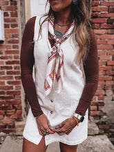 Load image into Gallery viewer, Jasper Dress (White Denim)
