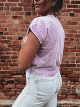 Load image into Gallery viewer, Trulee Tee (Vintage Lavender)
