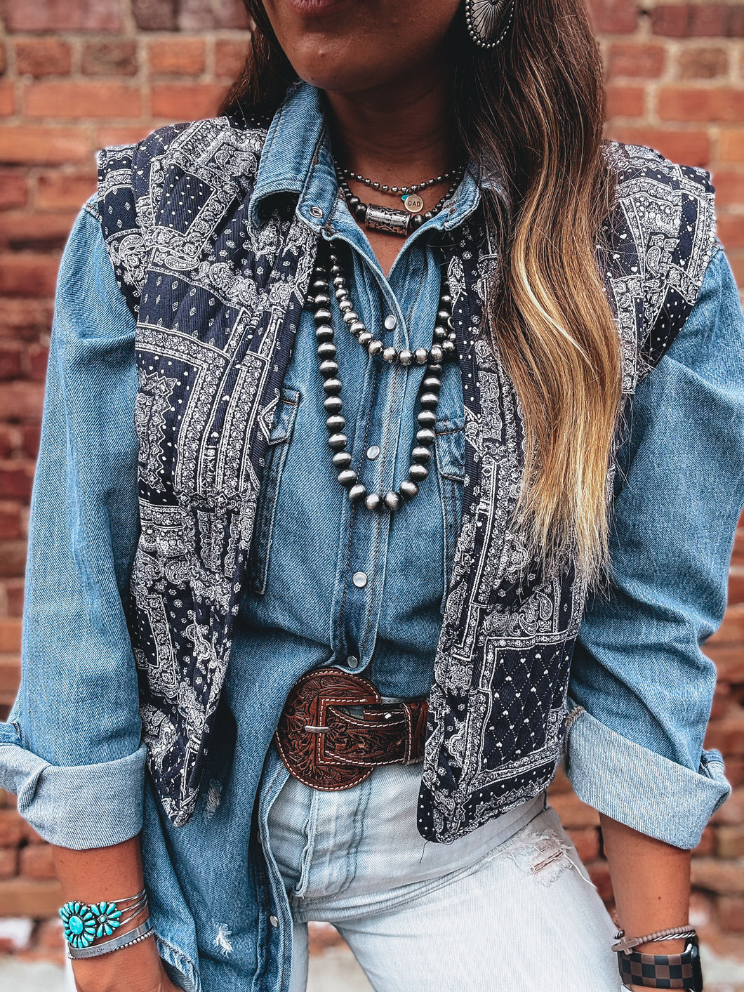 Tucker Vest (Navy)