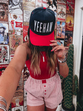 Load image into Gallery viewer, Yeehaw Hat (Navy/Red)
