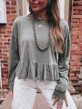 Load image into Gallery viewer, Taylor Top (Ash Green)
