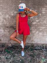 Load image into Gallery viewer, Ruby Red Romper
