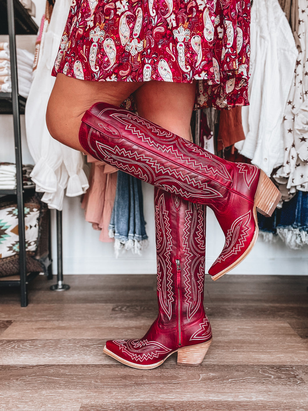 Ariat Casanova Western Boot (Red Alert)