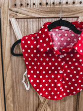 Load image into Gallery viewer, Red/White Polka Dot Collar
