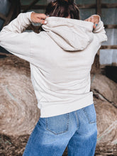 Load image into Gallery viewer, Ariat Stitch Hoodie (Oyster Grey)

