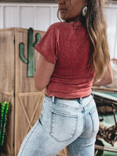Load image into Gallery viewer, Quincy Top (Cherry)
