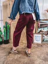 Load image into Gallery viewer, Cabernet Cowgirl Barrel Jean
