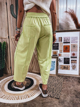 Load image into Gallery viewer, Bindi Barrel Pants (Lime)
