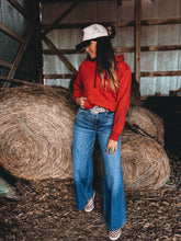 Load image into Gallery viewer, Ariat Logo 2.0 Hoodie (Ketchup)
