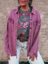 Load image into Gallery viewer, Drew Shacket (Plum)
