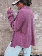 Load image into Gallery viewer, Drew Shacket (Plum)
