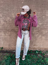 Load image into Gallery viewer, Drew Shacket (Plum)
