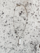 Load image into Gallery viewer, Bar Necklace (White)
