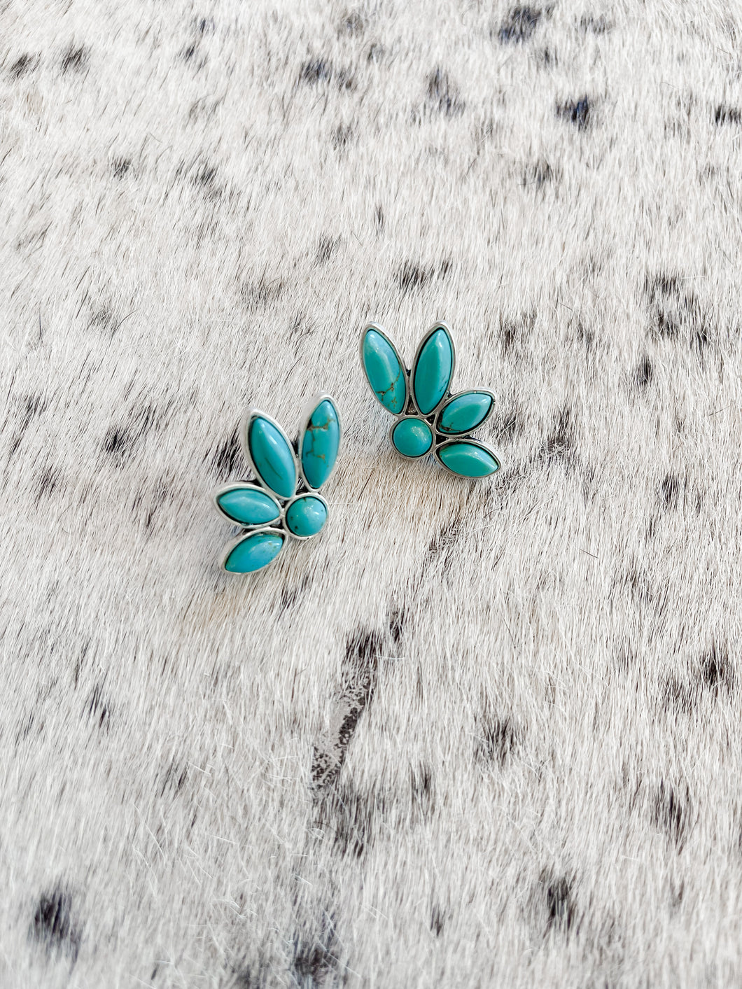 Angel Wing Earrings (Turquoise)