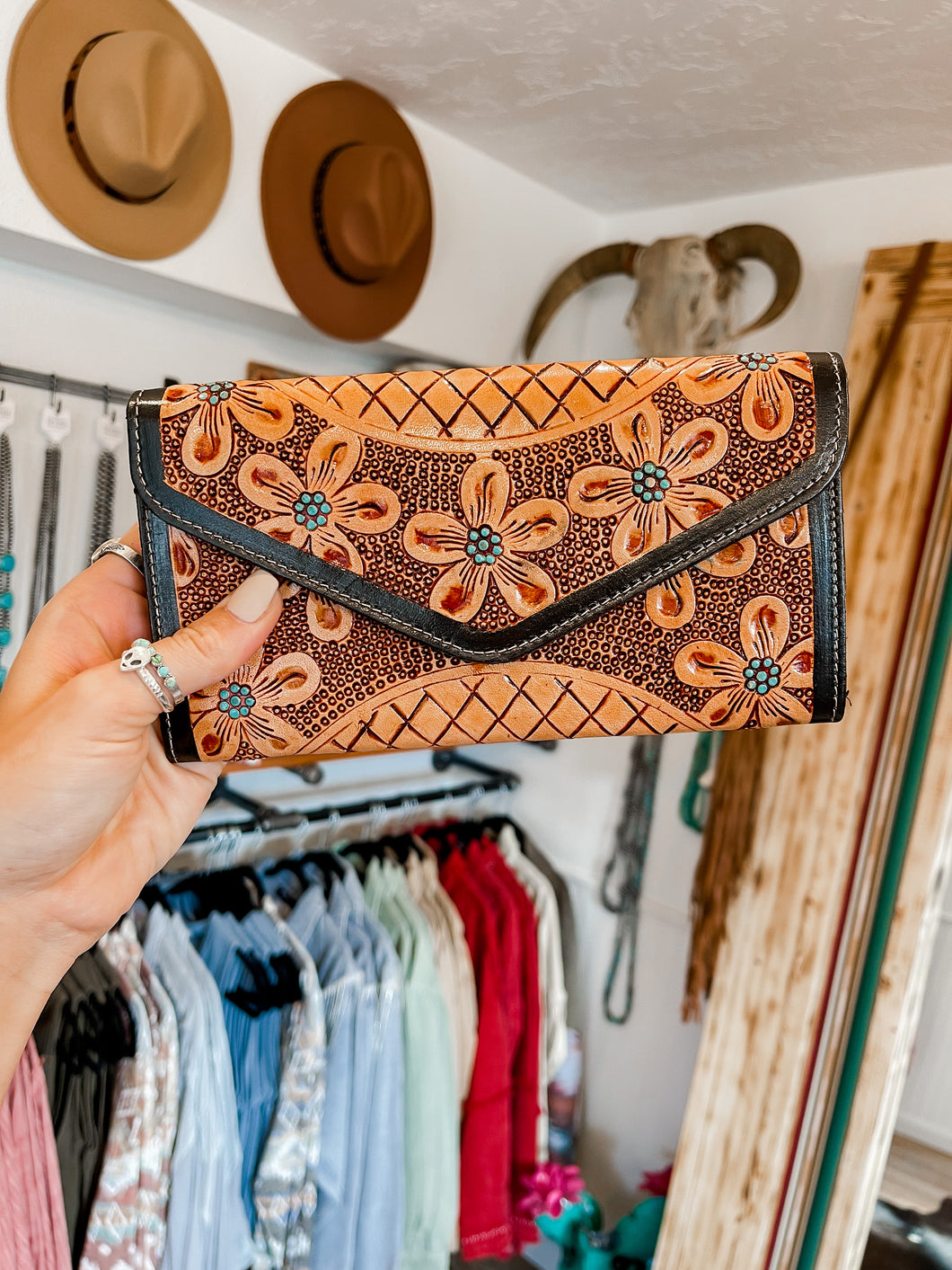 Groovy Cowgirl Wallet