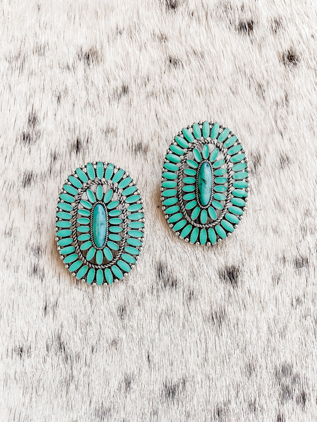 Turquoise Queen Earrings